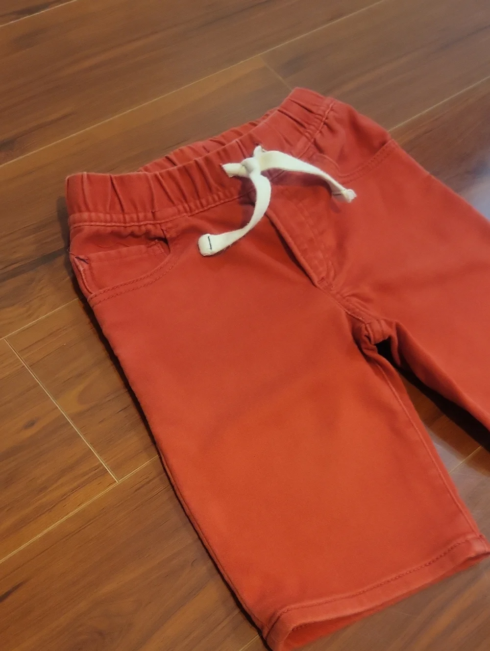GAP Kids Denim Pull-On Shorts Red Size 5 Years